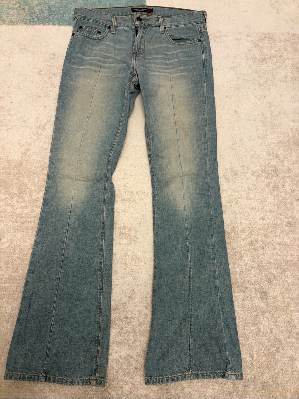 American Eagle Outfitters Light Blue Flare Jeans